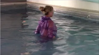 Plastic Raincoat Swim