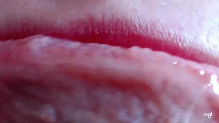 My lips and me licking my lips