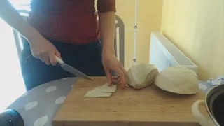 6 minutes cutting cabbage