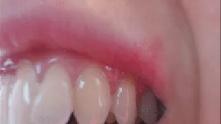 14 minutes my vampire teeth to cam