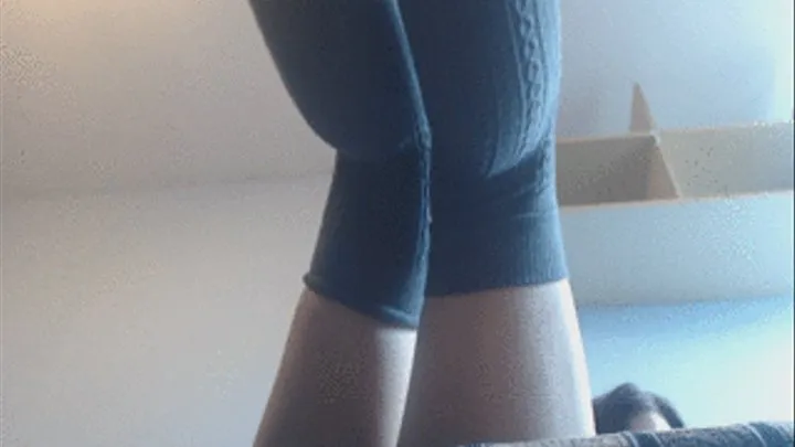 14 minutes my legs in knee socks above you