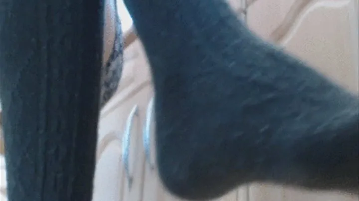 2 minutes my very warm winter knee socks to cam