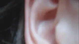 27 minutes of my earlobe and putting earings in