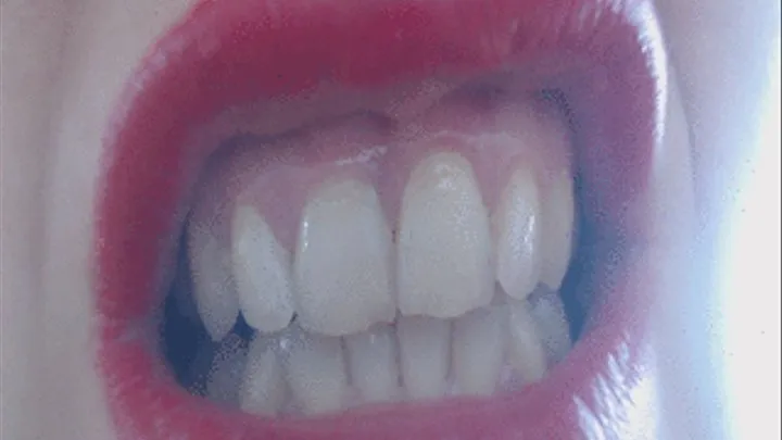 55 minutes of close up my teeth