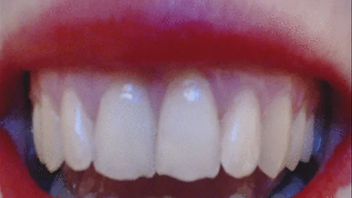 30 minutes of video with my teeth in close up