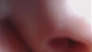 8 minutes of picking my nose in close up