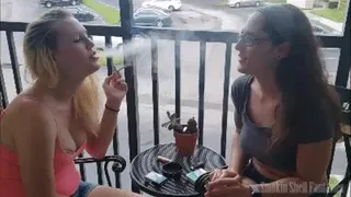 Amanda & Akira Smoke History