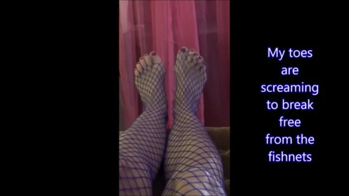 Fishnets and toes