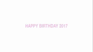 Happy Birthday 2017