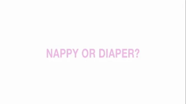 Nappy or diaper