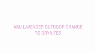 ABU Lavender to Drynites change