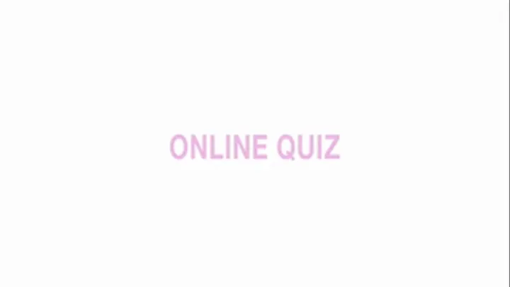 Online Quizzing