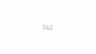 FAQ