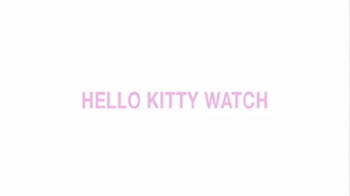 Hello Kitty watch