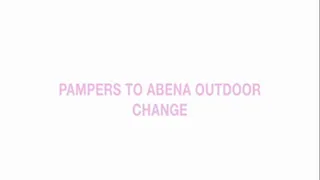 Pampers to abena outdoor change