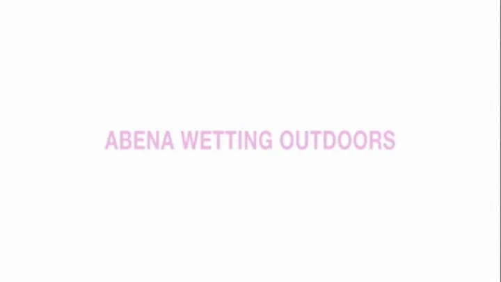 Abena outdoor wetting