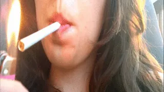 Smoking Fetish Natural Lips and Nails