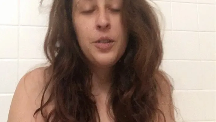 Goddess D Smoking a White FIlter 100 While Relaxing in the Bath