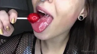 Messy Drip Lollipop Spit And Drool