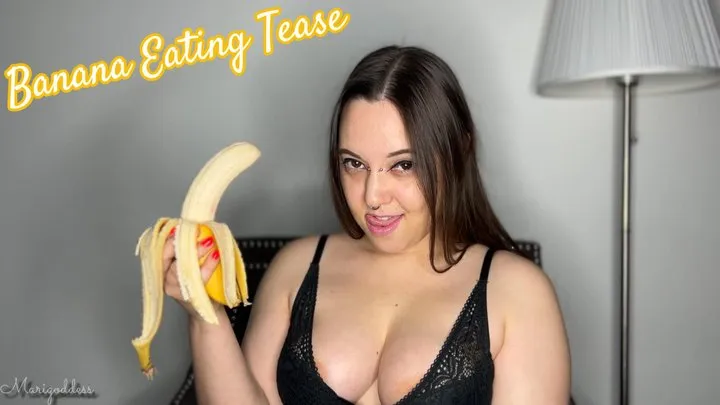 Banana Eating Tease