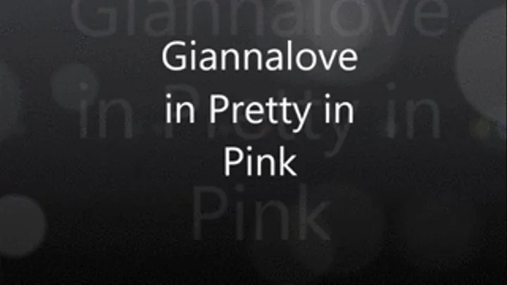 Giannalove in "Pretty in Pink"