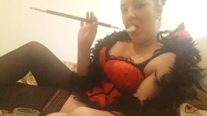 Pin-up Smoking Fetish