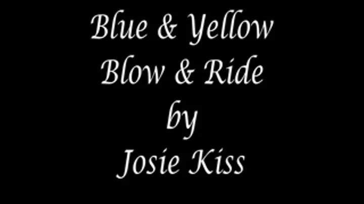 Blue & Yellow Blow & Ride