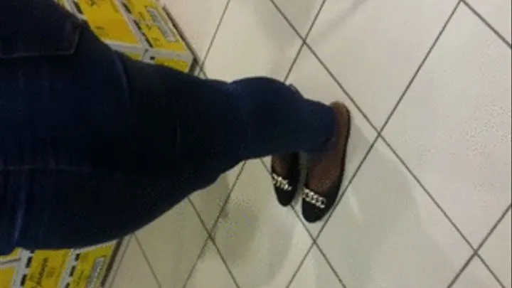 GH Shop Rite Chick with Ebony Feet and Soles in Flats Pt. 2