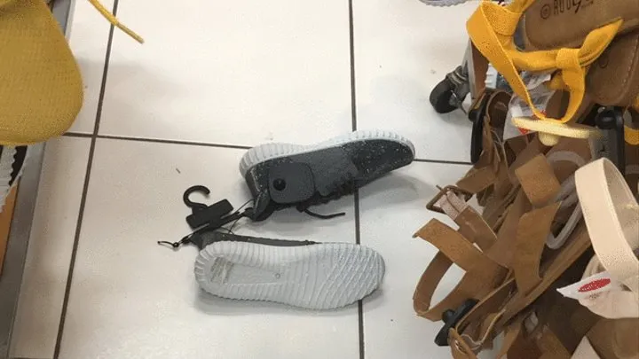 NJ Shoe Tryer Repeatedly Removes Her Shoes to Try On Shoes In Store