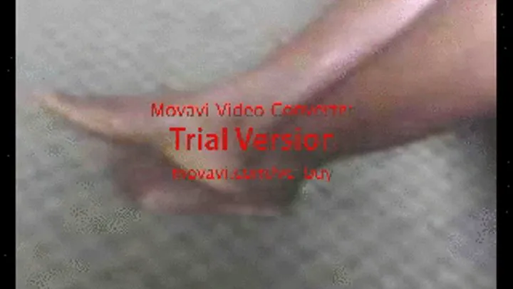 Akweley's Ebony Feet Crossed On the Floor & Her Foot Modeling