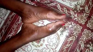 Akweley's Ebony Feet Bent Indian Style