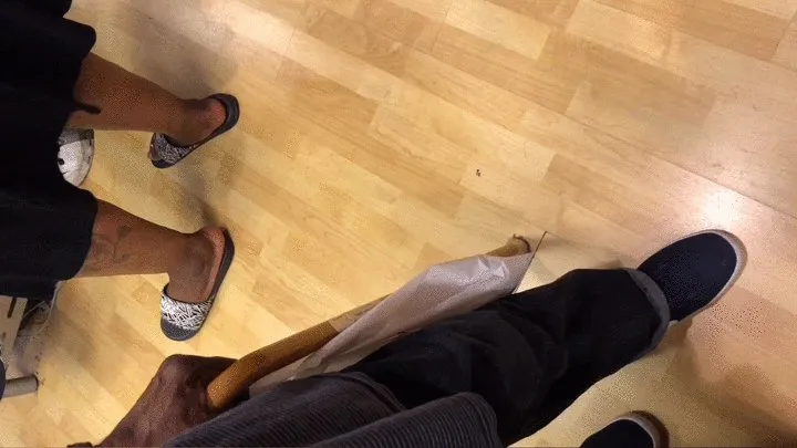 Newport Mall Random Feet In Footwear All Over the Place (Compilation Clip)