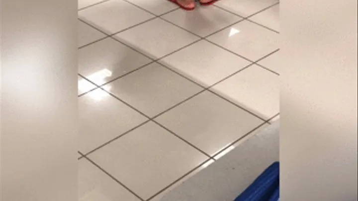 Various Feet In Flip Flops at Mall (Compilation Clip)