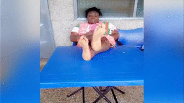 Ghana Fan Choco Obaa's Ebony Soles On Display & Random Feet (Compilation Clip)