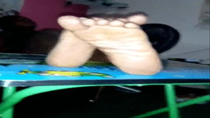 Akweley's Ebony Soles Together On Table