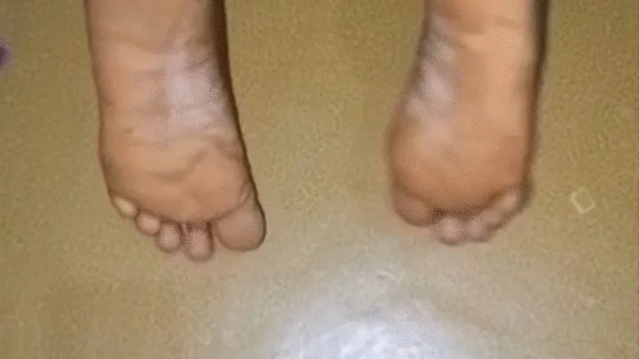 Ruthless' Thick Soles From the Back with Toe Wiggling