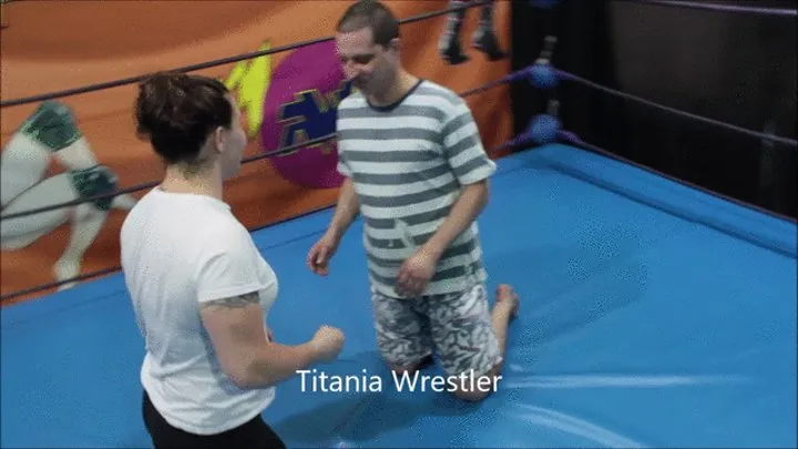 Armbar and leglock match by Titania the powerlifter