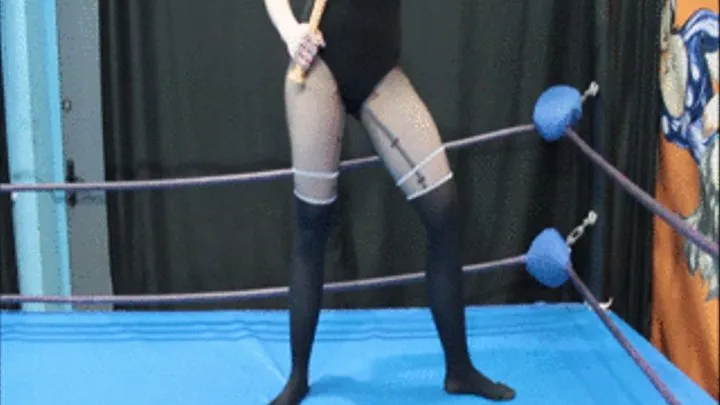 Russian rock-vamp girl wrestles