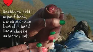 Beautiful Handjob Gorgeous View Unplanned & Something Different Pink and Green Nails