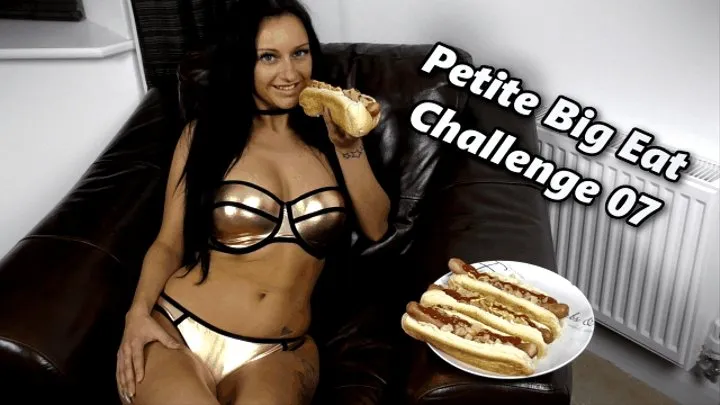 PETITE BIG EAT CHALLENGE #07 - /W Cassie Clarke