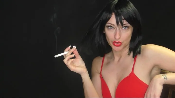 SEXY RED DOM DRESS SENSUAL SMOKE - Cassie Clarke