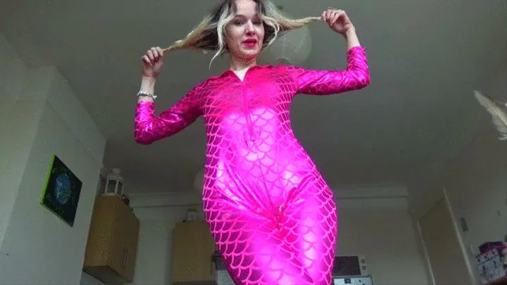 SHINY PINK Catsuit JOI Mind Fuck