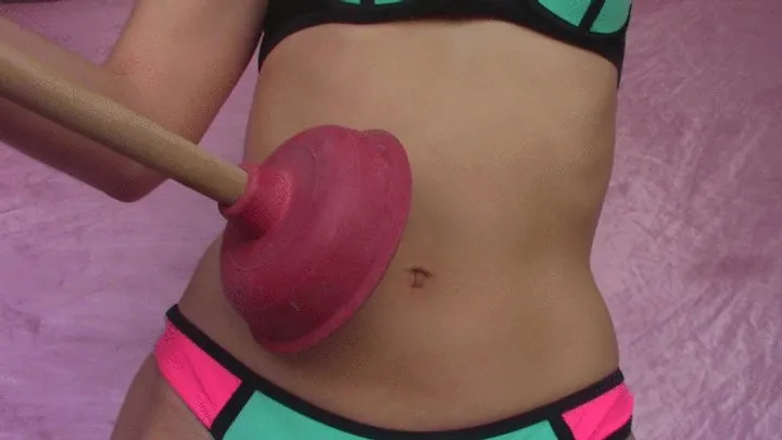 Plunger On Belly Button