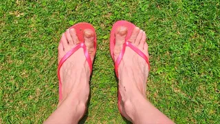 Lick My Muddy Flip Flops Goddess View