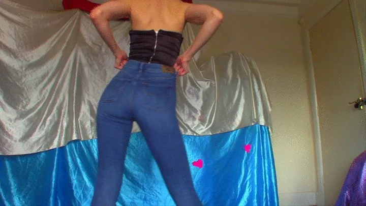 Blue JEANS Fucking JOI