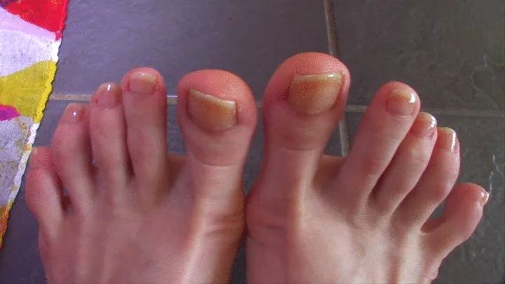 Long Toenail, Toe Footjob JOI