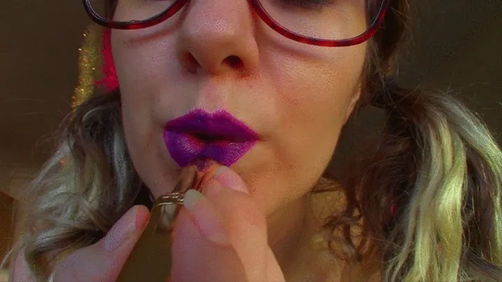 PURPLE Lipstick Worship JOE