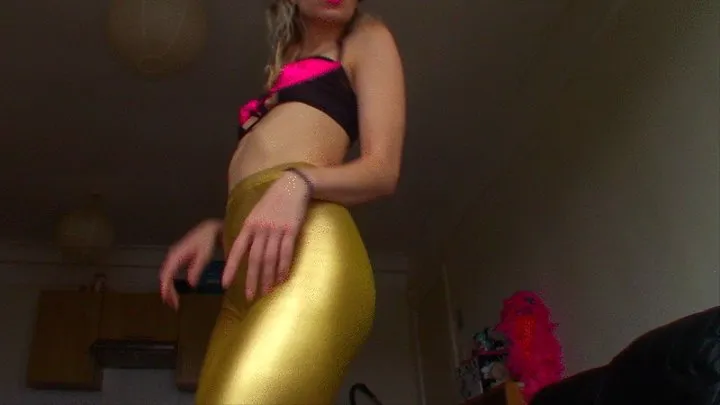 GOLD Worship SHINY Ass JOI