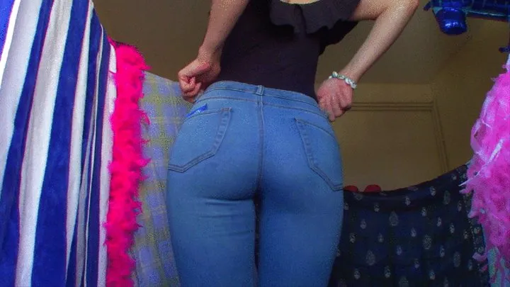 Jeans Fetish Condom Sissy CEI