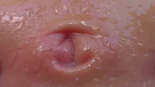 Finger & Worship Oily Belly Button